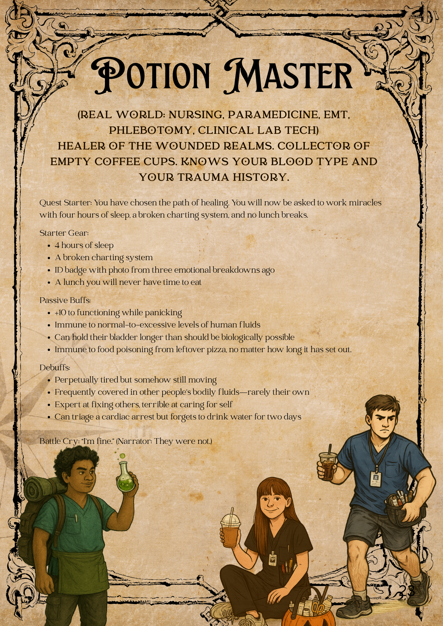 Houses and Humans, A Cursed College Campaign (original edition)